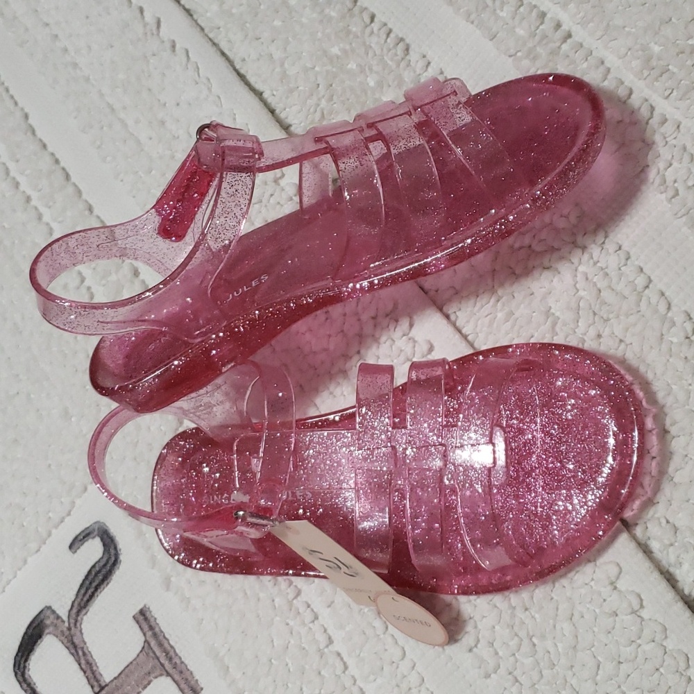 SINCERELY JULES PINK JELLY SANDALS SIZE 2